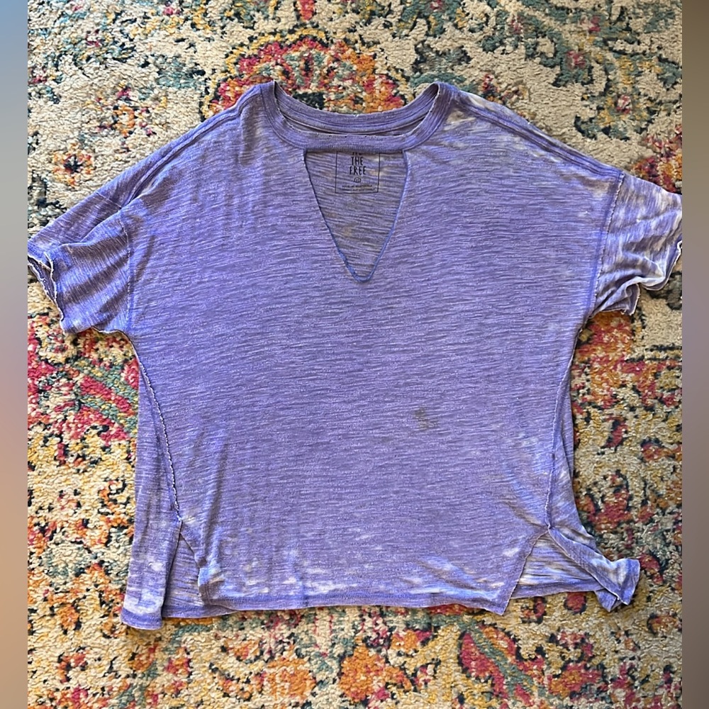Free People Purple Top